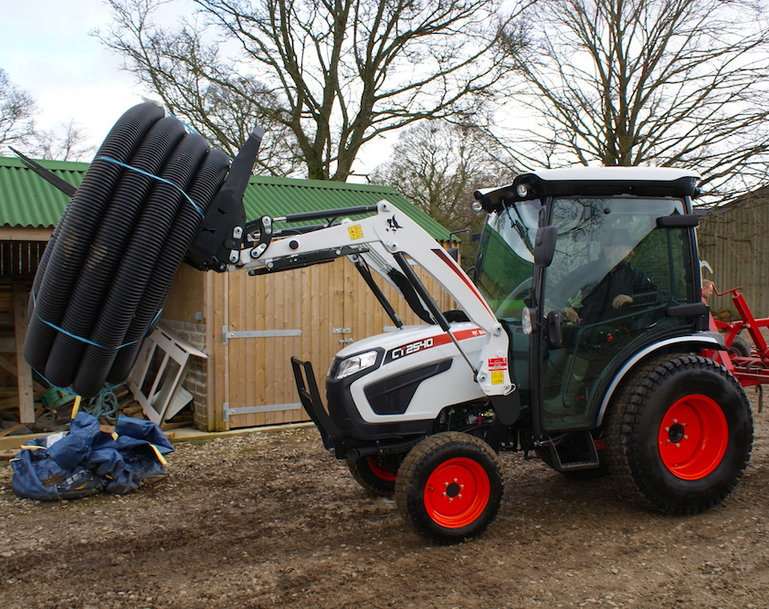 UK’s First Bobcat Compact Tractor Working Hard in Yorkshire